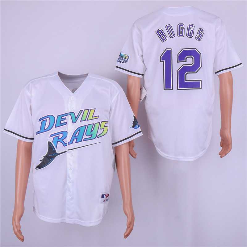 Rays 12 Wade Boggs White Cooperstown Collection Jersey Dzhi,We sell and wholesale Rays 12 Wade Boggs White Cooperstown Collection Jersey Dzhi on line form chian!